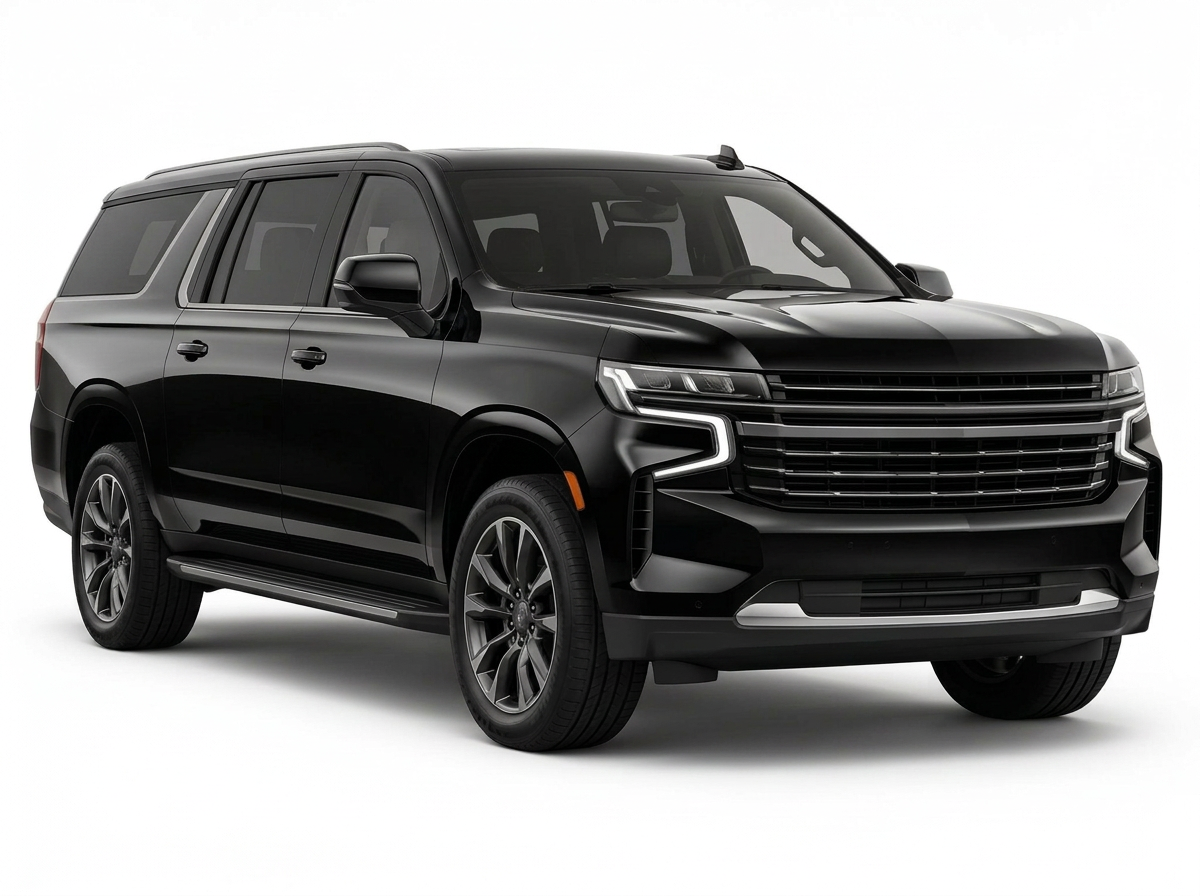Chevrolet Suburban available for private car service in Southern California